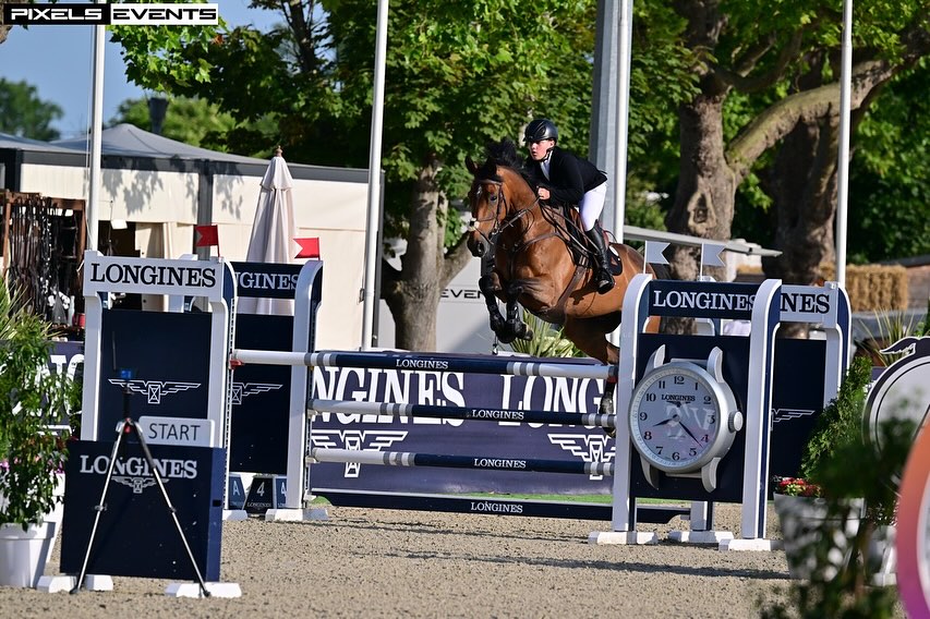 Aristide Huger en saut d’obstacles